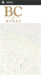 Mobile Screenshot of bcwines.co.za